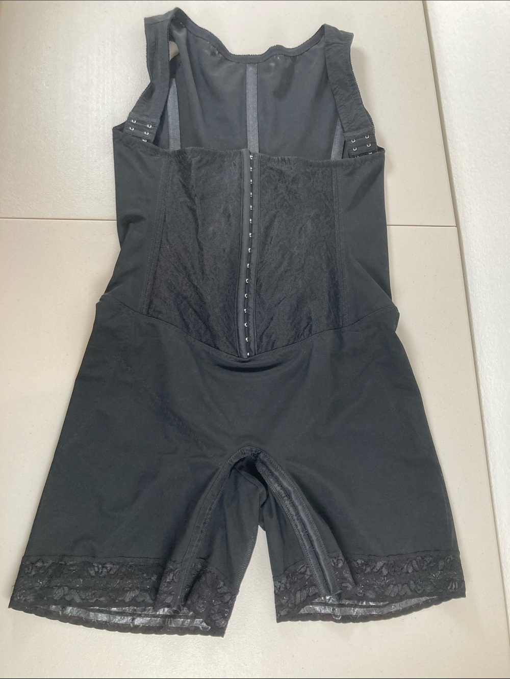 Ardyss Boman Black Body Magic Reshaper Tummy Tuck Cincher Girdle Sz. 52 6XL
